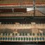 Wurlitzer EP200 prior to restoration showing dirt and debris