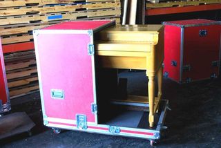 c 1955 Hammond B3 blonde, cased and ready to roll