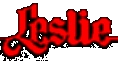 Leslie logo Leslie logo